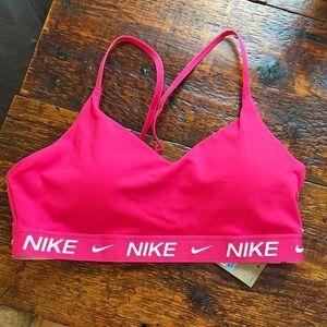 Nike Women's Vibrant Pink Sports Bra